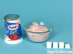 Sugar in Yoplait