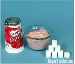 Sugar in yoplait